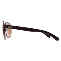Lacoste Sunglasses L185S 615 Matte Red Brown