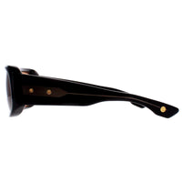 Dita Sunglasses Superflight DTS133-61-01 Black Yellow Gold Dark Brown