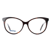 INVU Glasses Frames B4102 B Dark Tortoise Demi Women