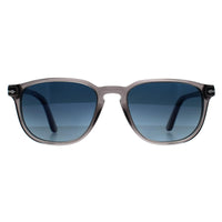 Persol Sunglasses PO3019S 1196S3 Transparent Grey Blue Gradient Polarized