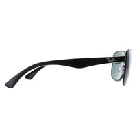 Ray-Ban Sunglasses 3533 002/71 Black & Transparent Green
