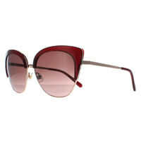 Kate Spade Sunglasses Abinaya YEP HA Gold Burgundy Gradient