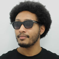 Tom Ford Sunglasses 0237 Snowdon 05B Black & Brown Smoke Grey Gradient 50mm