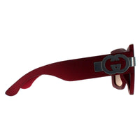 Gucci Sunglasses GG1688S 003 Red with Silver Grey with Light Silver Mirror