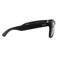 Ray-Ban Sunglasses Justin 4165 622/T3 Black Rubber Grey Gradient Polarized