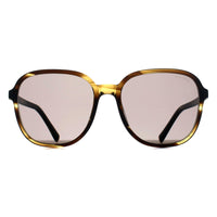 Miu Miu Sunglasses MUB01S 25E80Q Striped Loden Dark Grey