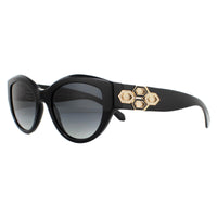 Bvlgari Sunglasses BV8221B 501/T3 Black Grey Gradient Polarized