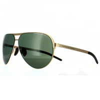 Porsche Design Sunglasses P8670 C Gold Green