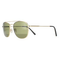 Serengeti Sunglasses Carroll SS542001 Shiny Light Gold Polarized Green 555nm