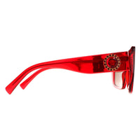 Versace Sunglasses VE4384B 528073 Transparent Red Dark Brown