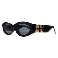 Miu Miu Sunglasses MU11WS 1AB5S0 Black Dark Grey
