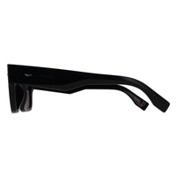 Police Sunglasses SPLQ87 0700 Shiny Black Smoke