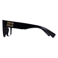 Miu Miu Glasses Frames MU02XV 1AB1O1 Black Women