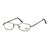 Montana Reading Glasses HMR63 A Gunmetal Men Women