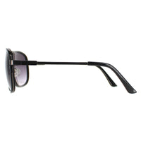Guess Sunglasses GF0216 01B Shiny Black Smoke Gradient