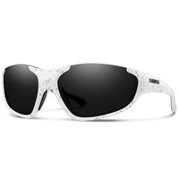 Smith Sunglasses Sliders 6YX 1C Snow White ChromaPop Black