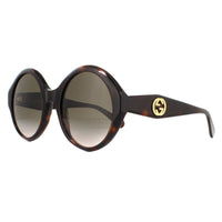Gucci Sunglasses GG0797S 002 Dark Havana Brown Gradient