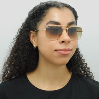 Ray-Ban Sunglasses RB3636 New Caravan 001/51 Gold Brown Gradient