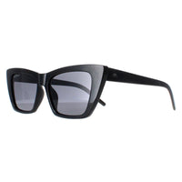 Montana Sunglasses MP64 Shiny Black Smoke Polarized