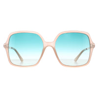 Guess Sunglasses GU7845 57P Shiny Beige Green Gradient