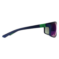 Smarty Sunglasses SA2210 D Matte Navy Green Green Grey Flash