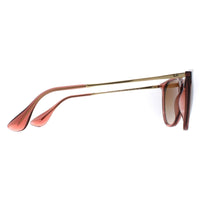 Ray-Ban Sunglasses RB4171 Erika 659013 Transparent Light Brown Brown Gradient