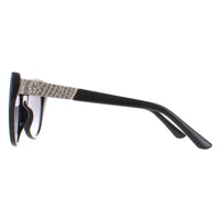 Guess Sunglasses GF6069 01B Shiny Black Smoke Gradient