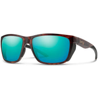 Smith Sunglasses Longfin N9P QG Matte Havana ChromaPop Polarized Blue Mirror