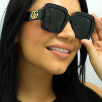 Gucci Sunglasses GG1547S 001 Black Grey