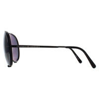Porsche Design Sunglasses P8478 D Matte Black Dark Green & Spare Brown