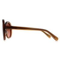 Serengeti Sunglasses Bacall SS541006 Shiny Crystal Caramel Brown Mineral Drivers Gradient Photochromic