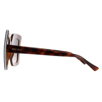 Jimmy Choo Sunglasses AURI/G/S 086 HA Havana Brown Gradient