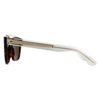 Cutler and Gross Sunglasses 1297 002 Gold Tortoiseshell Brown Brown