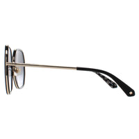 Kate Spade Sunglasses Nicola/G/S RHL 9O Gold Black Grey Gradient