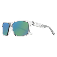 Nike Sunglasses Cruiser MI EV0834 914 Crystal Clear Frozen Blue Mirror