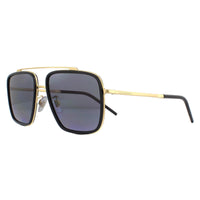 Dolce & Gabbana Sunglasses DG2220 02/81 Gold and Black Brown Gradient Polarized
