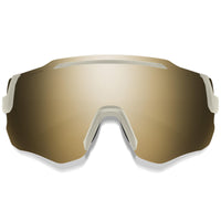 Smith Sunglasses Momentum Z1P 0K Matte Bone ChromaPop Black Gold Mirror