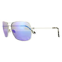 Maui Jim Sunglasses Wiki Wiki B246-17 Silver Blue Hawaii