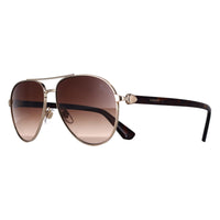 Burberry Sunglasses BE3167 110913 Light Gold Brown Gradient