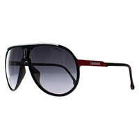 Carrera Sunglasses Champion/N OIT 9O Black Red Dark Grey Gradient