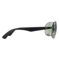 Ray-Ban Sunglasses 3526 029/9A Gunmetal & Black Green Polarized