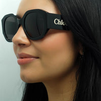 Chloe Sunglasses CH0234S 001 Black Grey