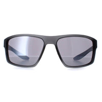Nike Sunglasses Brazen Fury Mi DC3294 021 Matte Dark Grey Silver Grey Mirror