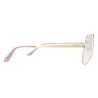 Guess Sunglasses GU7616-S 32Z Gold Violet Mirror
