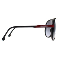 Carrera Sunglasses Champion/N OIT 9O Black Red Dark Grey Gradient