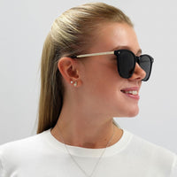 Bally Sunglasses BY0047-K 01D Black Brown Polarised