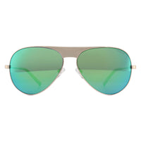 Polaroid Sunglasses PLD 2067/S/X 3YG 5Z Light Gold Grey Metallic Green Polarized