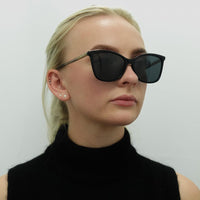 Jimmy Choo Sunglasses BA/G/S 807 IR Black Grey