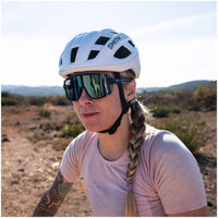Smith White Unisex Triad Mips Road Bike Helmet - Medium