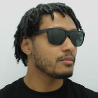 Emporio Armani Sunglasses 4035 501771 Black Grey Green